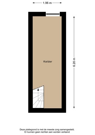 Floorplan - Virulyplein 2B, 3022 ZG Rotterdam